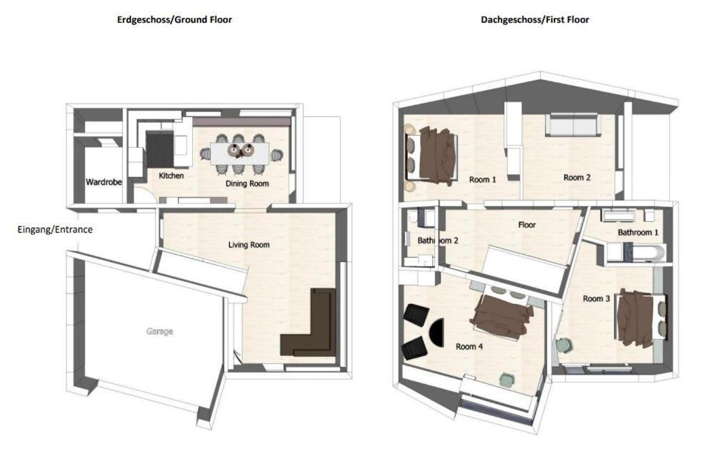 Haus4Zimmer - Luxus Mit Blick Ueber Den Bodensee - Mit Garage เบรเกนซ์ ภายนอก รูปภาพ